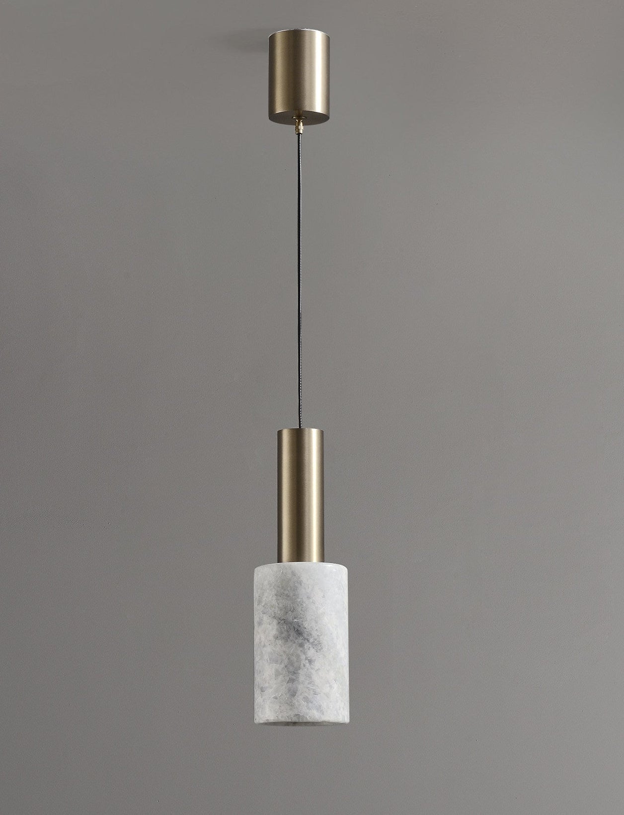Cylinder Alabaster Pendant Light