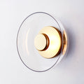 Hand-Blown Glass Dome Sconce