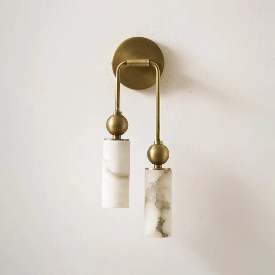 Harlin Alabaster Wall Sconce