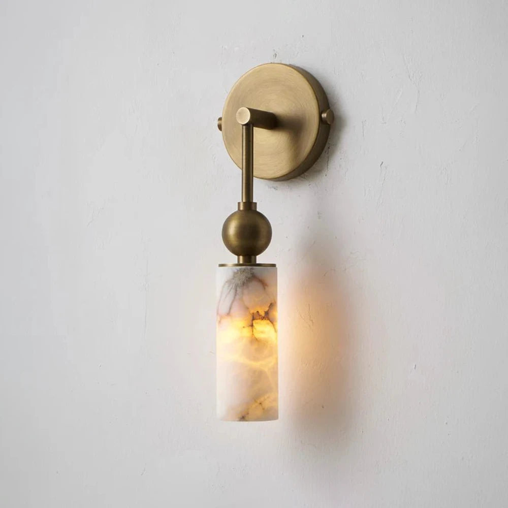 Harlin Alabaster Wall Sconce