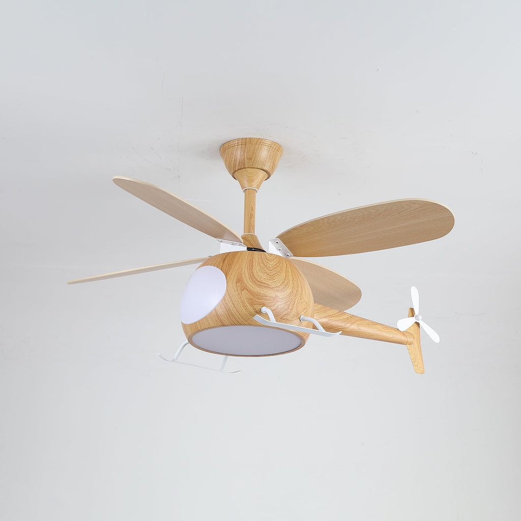 Helicopter Novelty Ceiling Fan Light