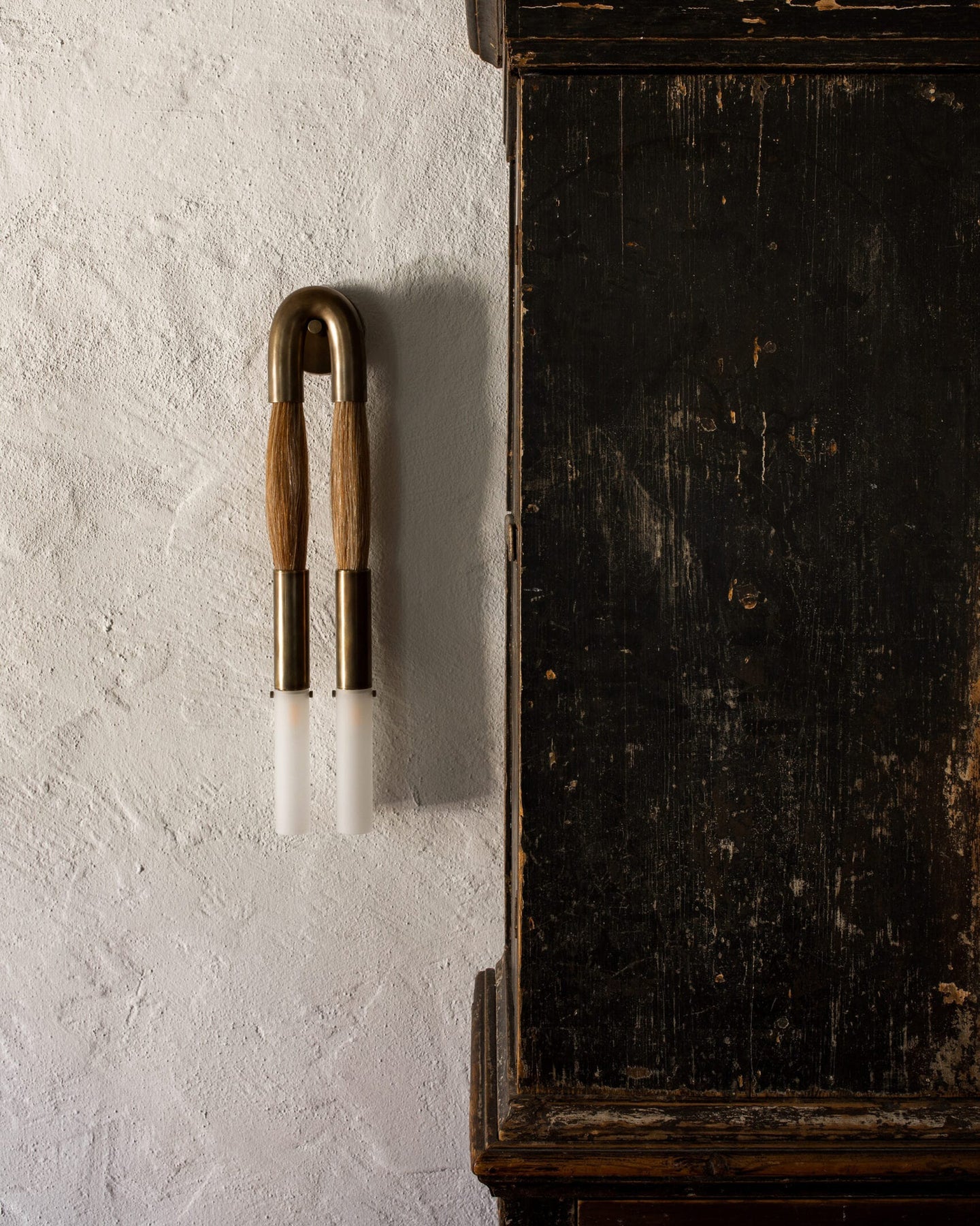 Horsehair Wall Lamp