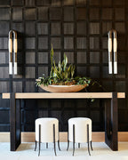 Horsehair Wall Lamp