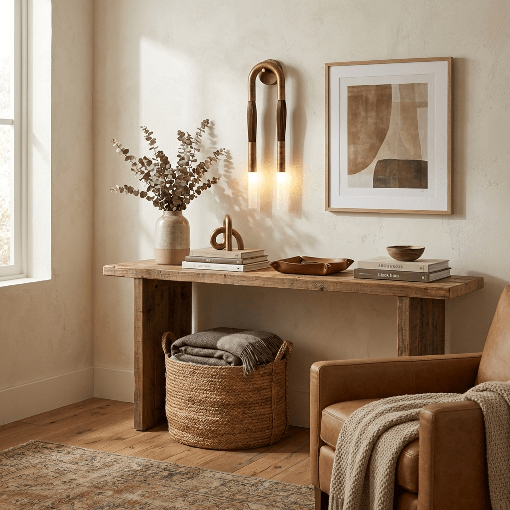 Horsehair Wall Lamp