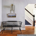 Modern Double Cylinder Wall Sconce in Entryway Foyer