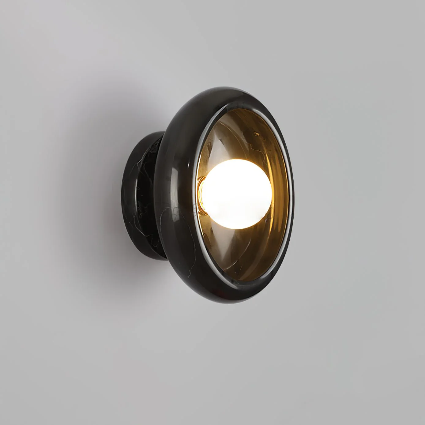 Jade and Marble Wall Sconce
