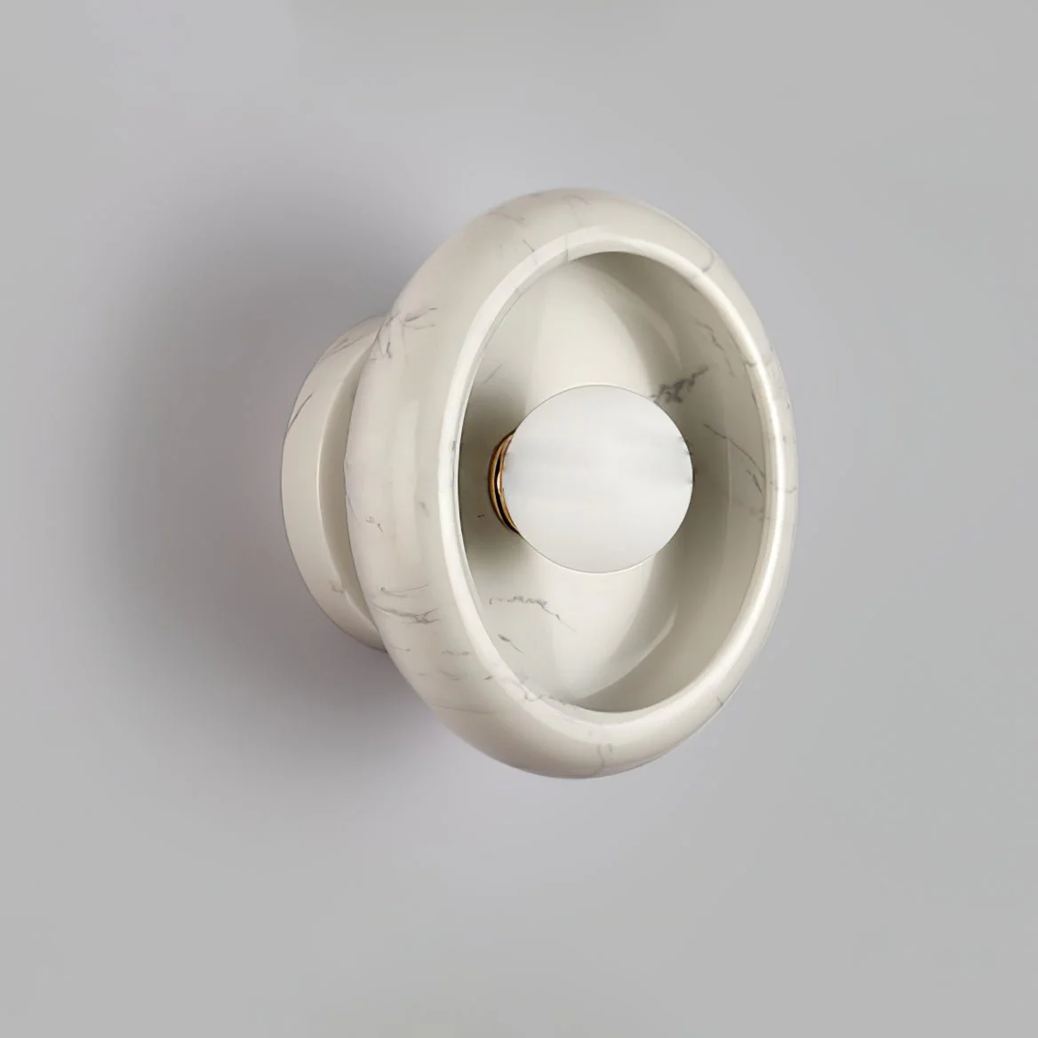 Jade and Marble Wall Sconce