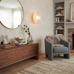 Jade and Marble Wall Sconce
