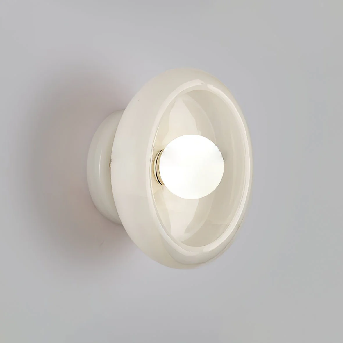 Jade and Marble Wall Sconce