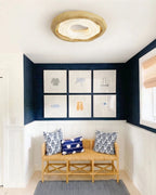Modern Flush Mount Ceiling Light in Entryway Foyer