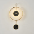 Kandy Alabaster Geometric Sconce