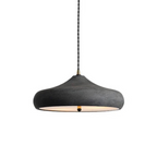 Matte Charcoal Pendant Light