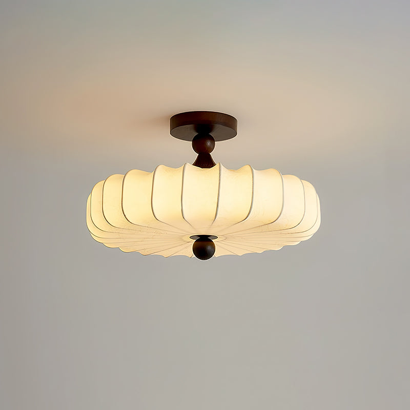 Lattice Fabric Ceiling Lamp