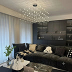 Latticework Linear Chandelier