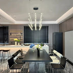 Latticework Linear Chandelier