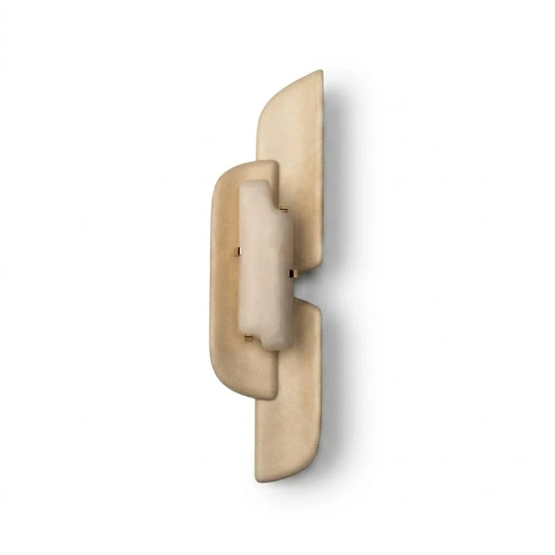 Layered Cloud Stone Wall Sconce