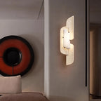 Layered Cloud Stone Wall Sconce