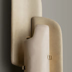 Layered Cloud Stone Wall Sconce