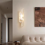 Layered Cloud Stone Wall Sconce