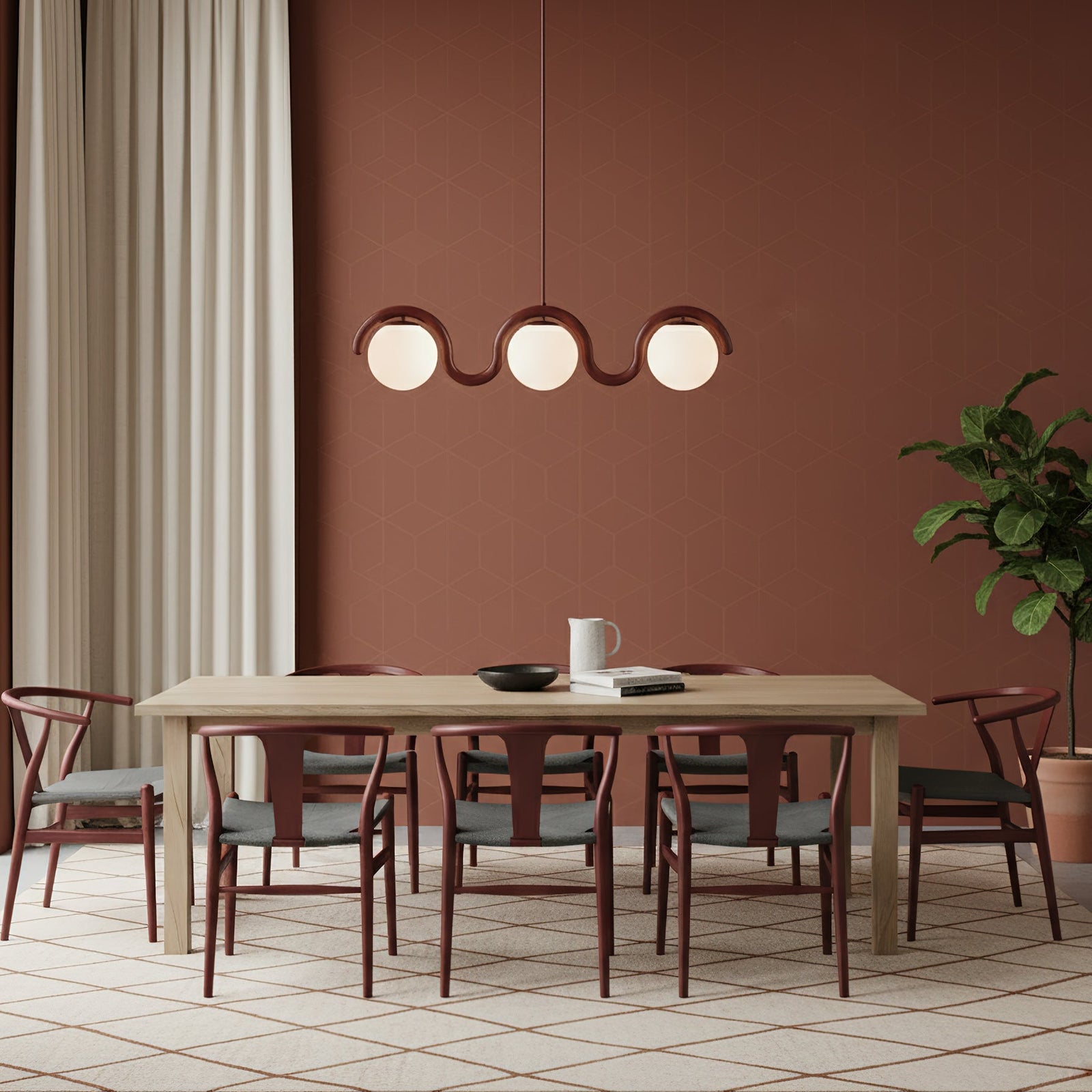 Lustre linéaire Lenox