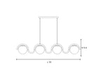 Lenox Linear-Kronleuchter