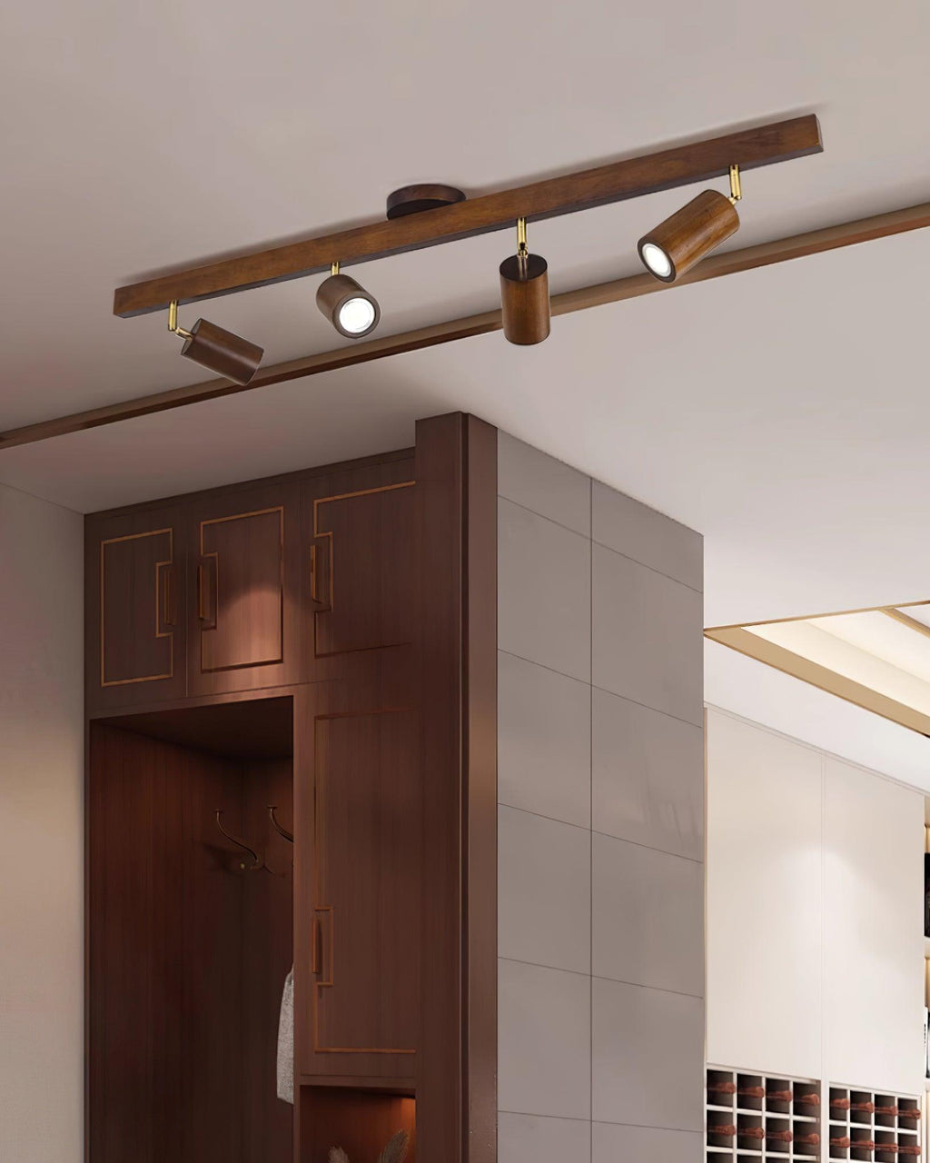 Linear Multi-Spot Ceiling Light