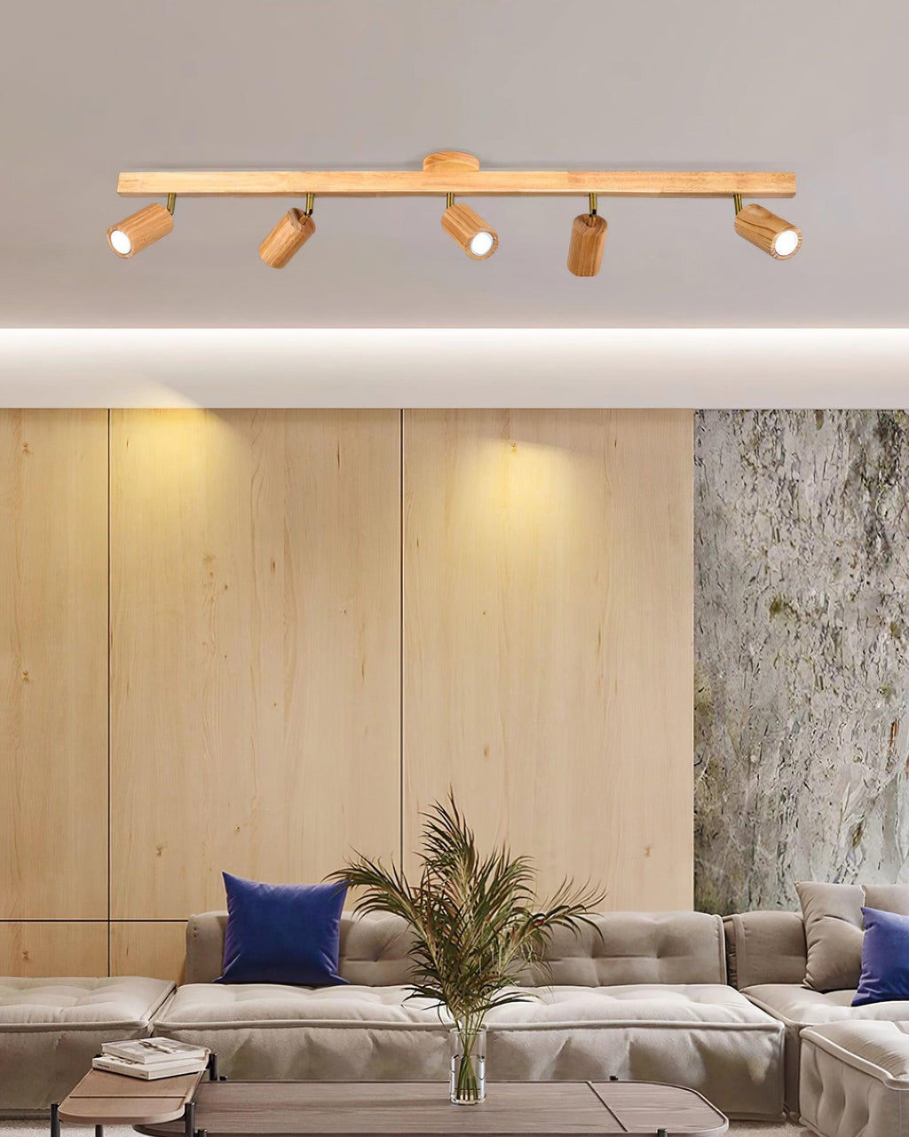 Linear Multi-Spot Ceiling Light