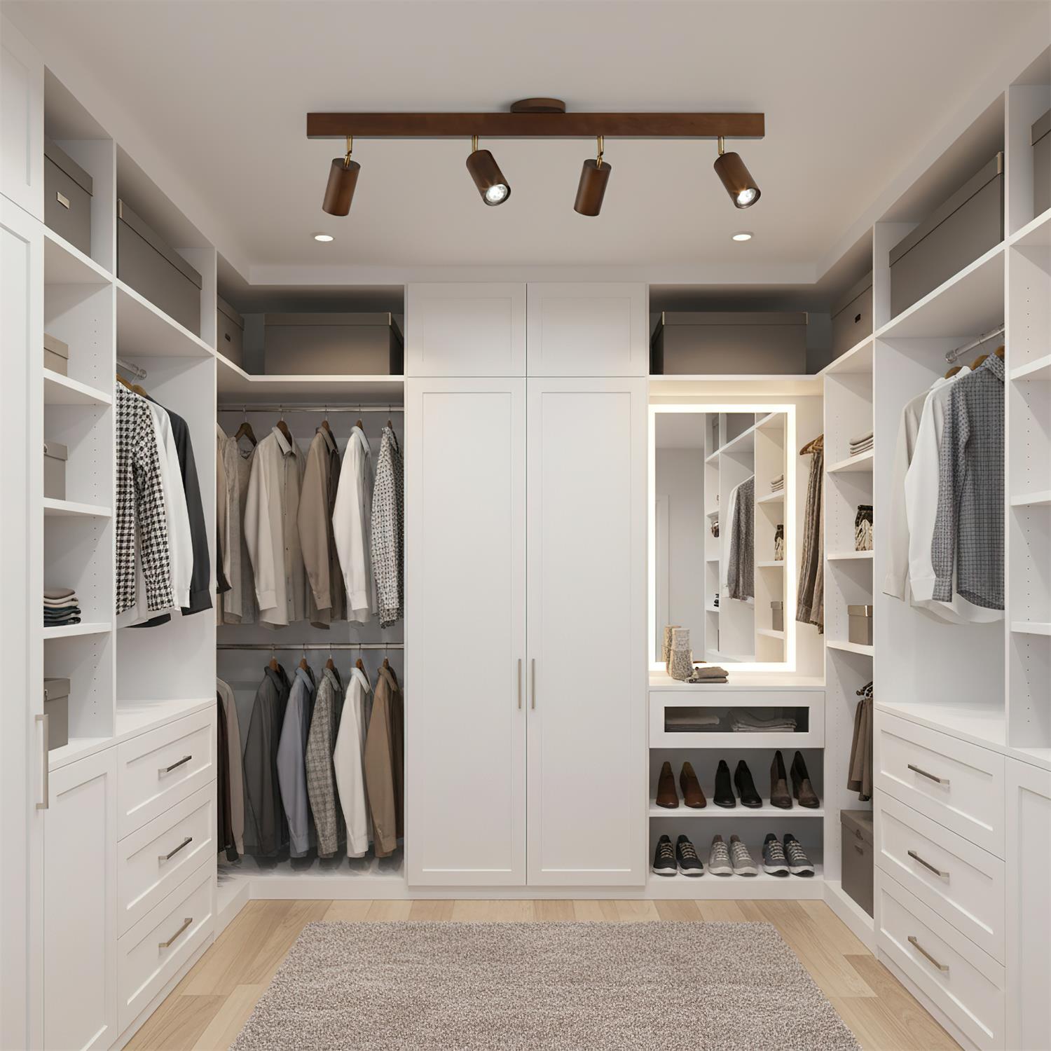 Linear Multi-Spot Ceiling Light