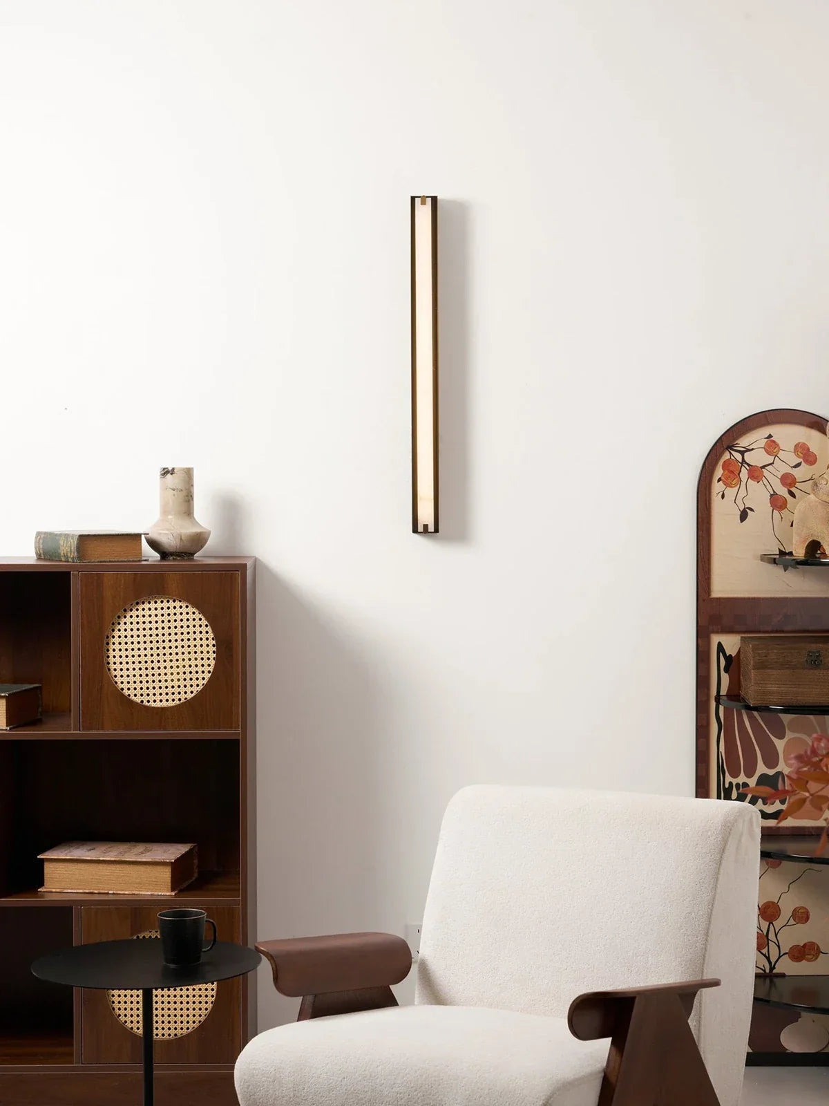 Linear Alabaster Wall Sconce