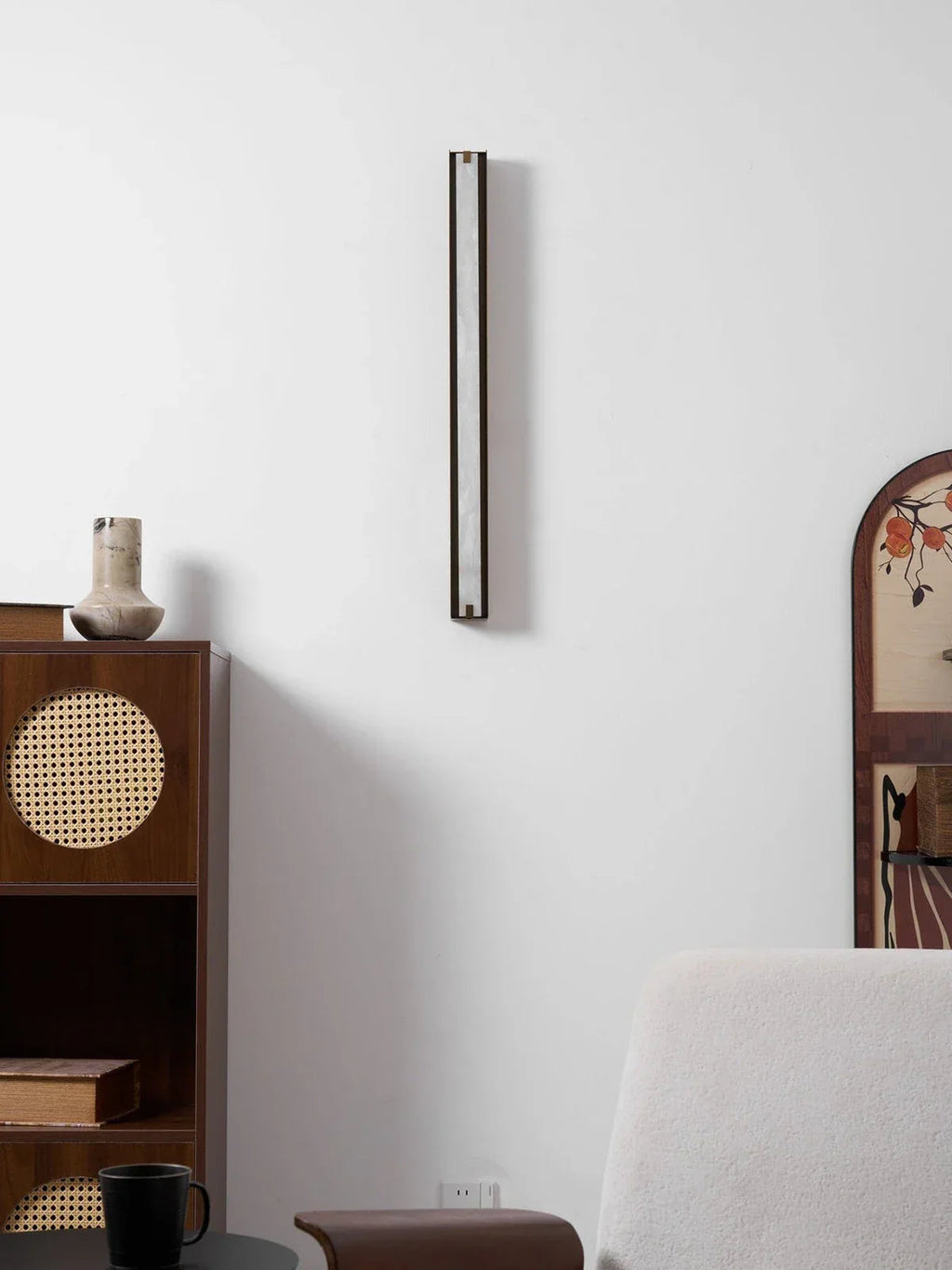 Linear Alabaster Wall Sconce