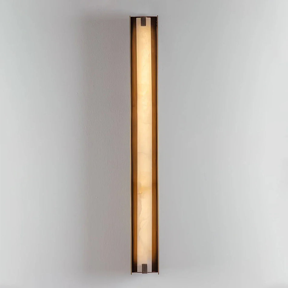 Linear Alabaster Wall Sconce