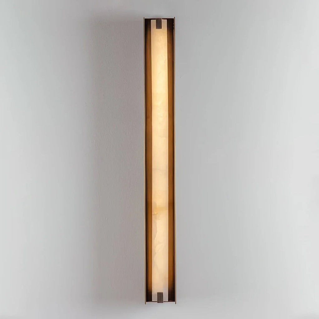 Linear Alabaster Wall Sconce