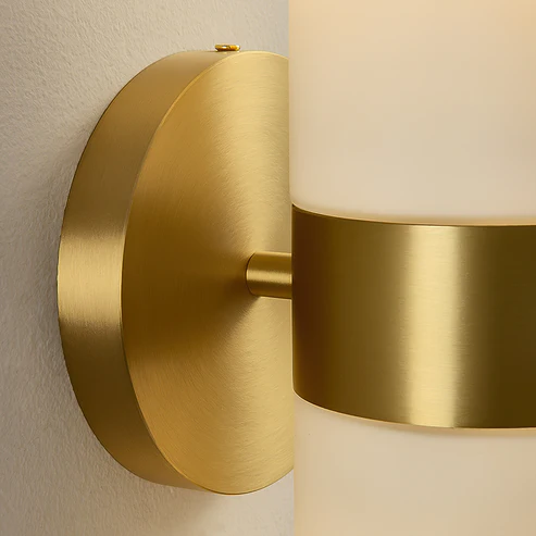 Linear Tandem Alabaster Wall Lamp