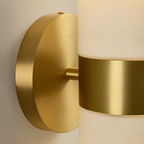 Linear Tandem Alabaster Wall Lamp