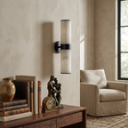 Linear Tandem Alabaster Wall Lamp