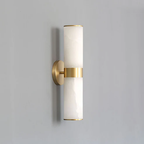 Linear Tandem Alabaster Wall Lamp