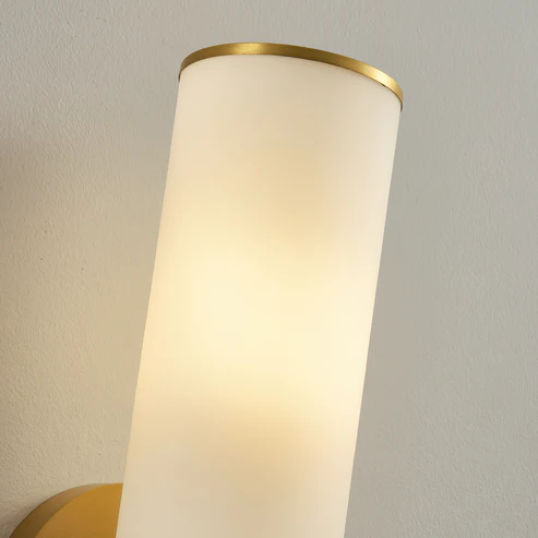 Linear Tandem Alabaster Wall Lamp