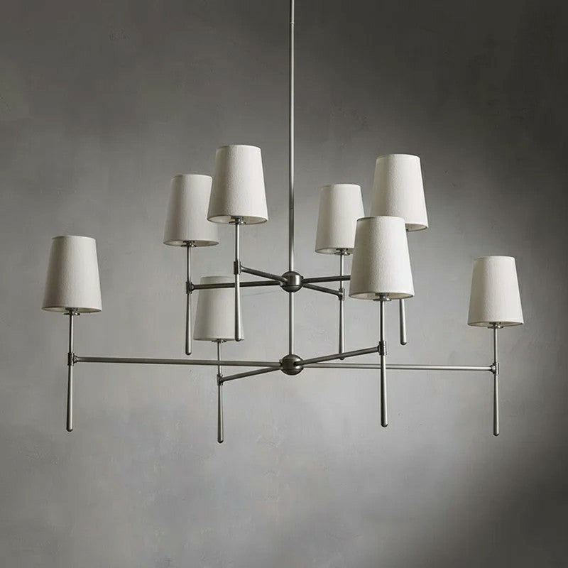 Linear Spoke Chandelier