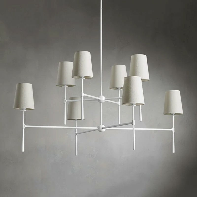 Linear Spoke Chandelier