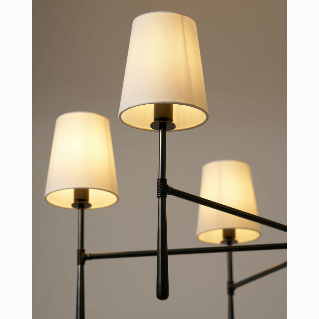 Linear Spoke Chandelier