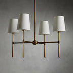 Linear Spoke Chandelier