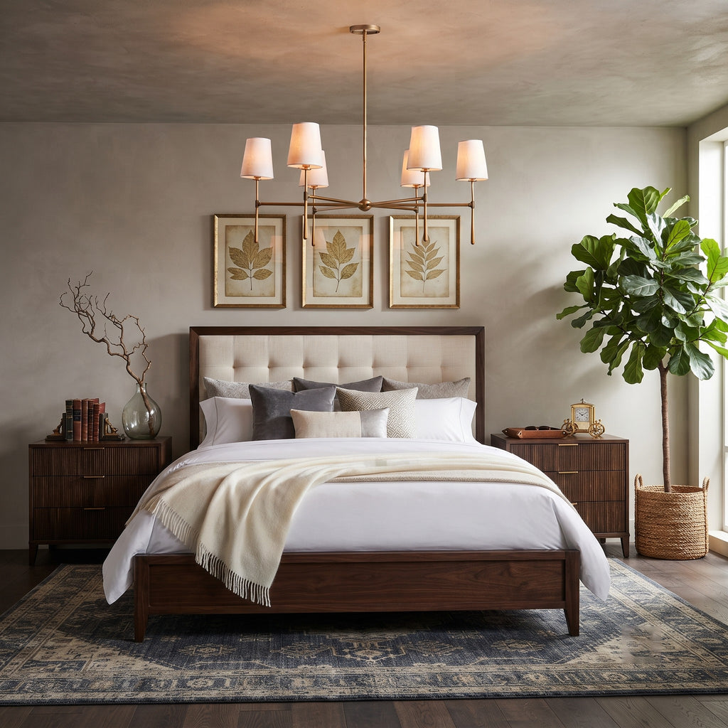 Linear Spoke Chandelier