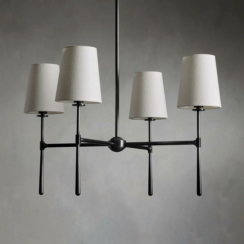 Linear Spoke Chandelier