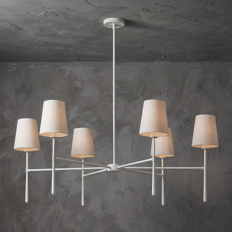 Linear Spoke Chandelier