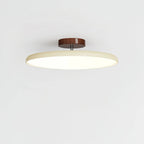 Illuminated Modern Green Ultra-Thin Ceiling Light Studio Shot