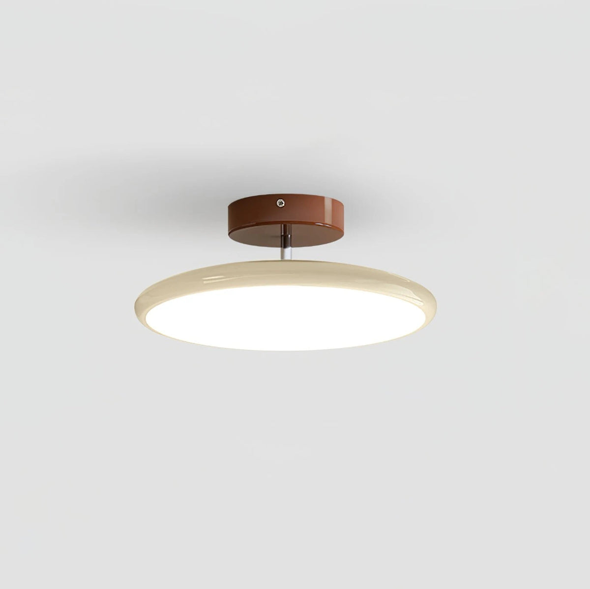 Bright Illuminated Modern Green Ultra-Thin Ceiling Light Studio Display