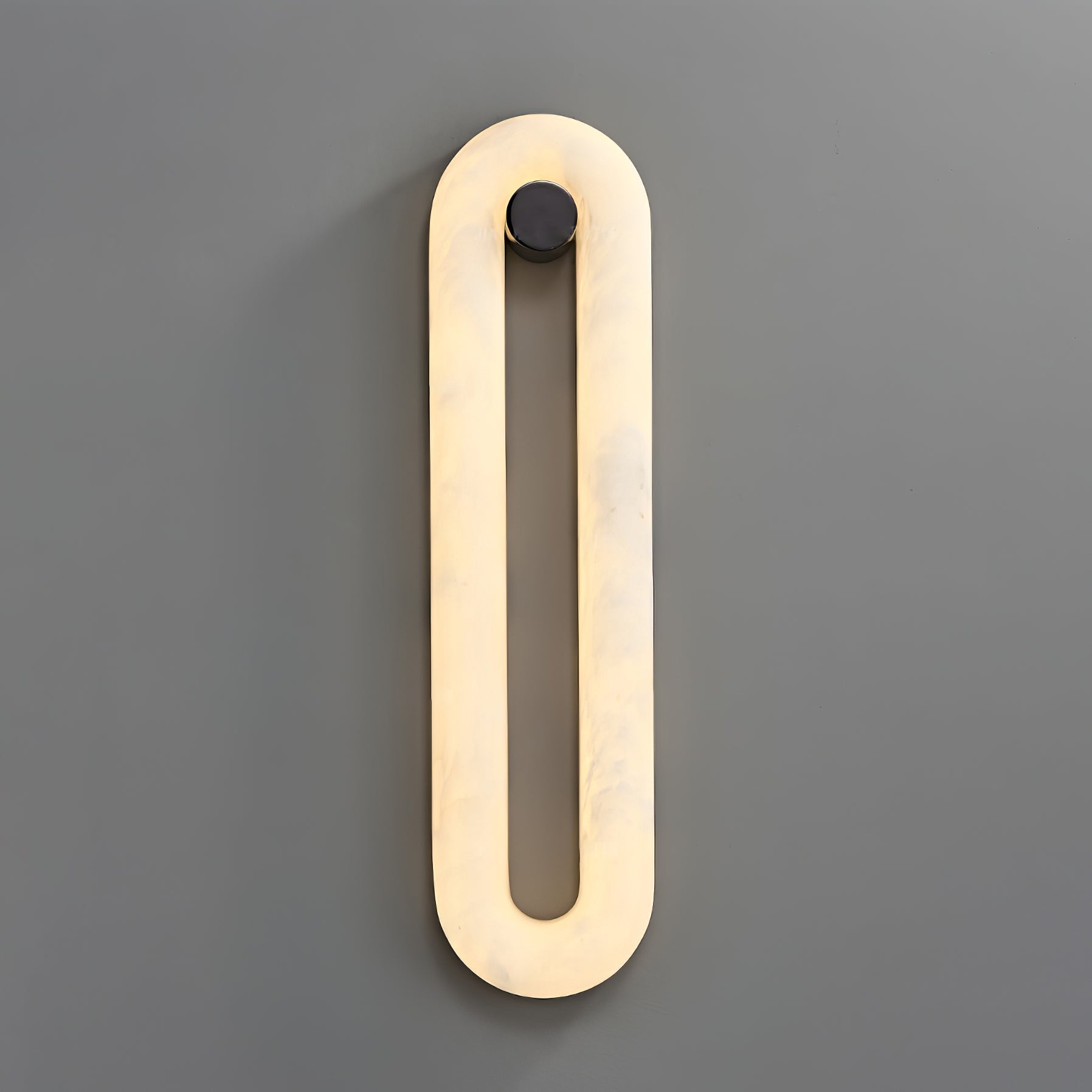 Loop Alabaster Linear Sconce