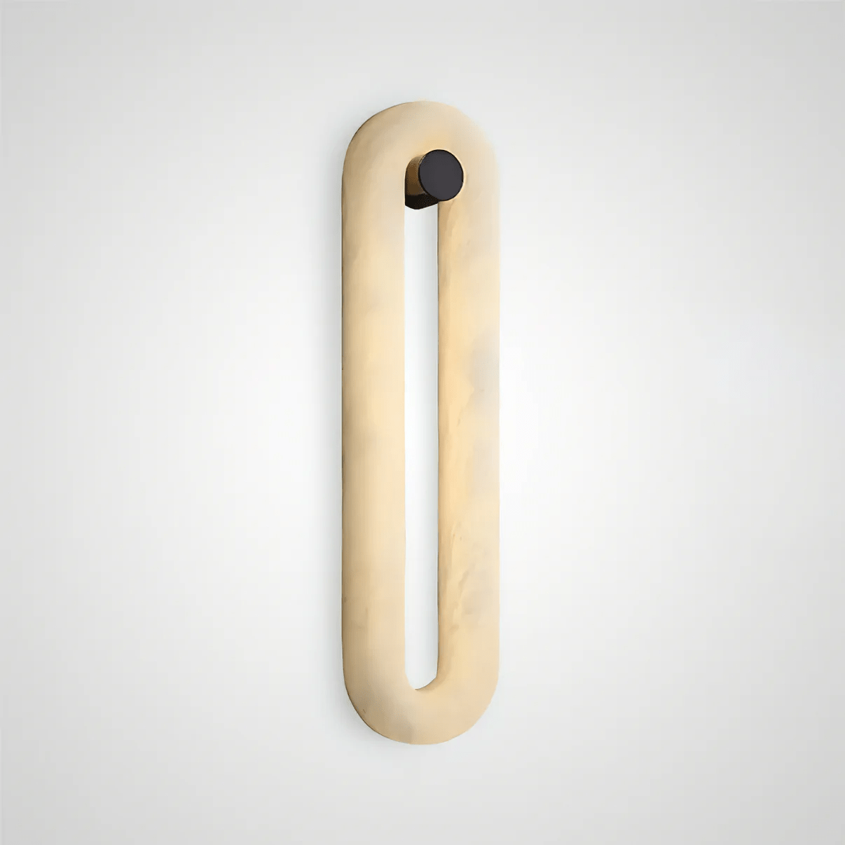 Loop Alabaster Linear Sconce