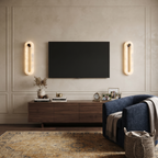Loop Alabaster Linear Sconce