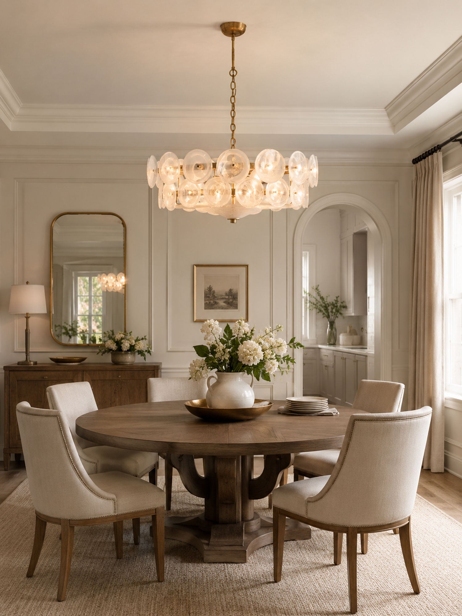 Lorenzo Murano Chandelier